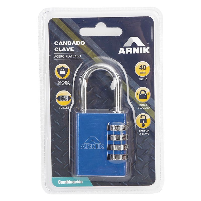 Candado exterior 40 mm Premium Arnik