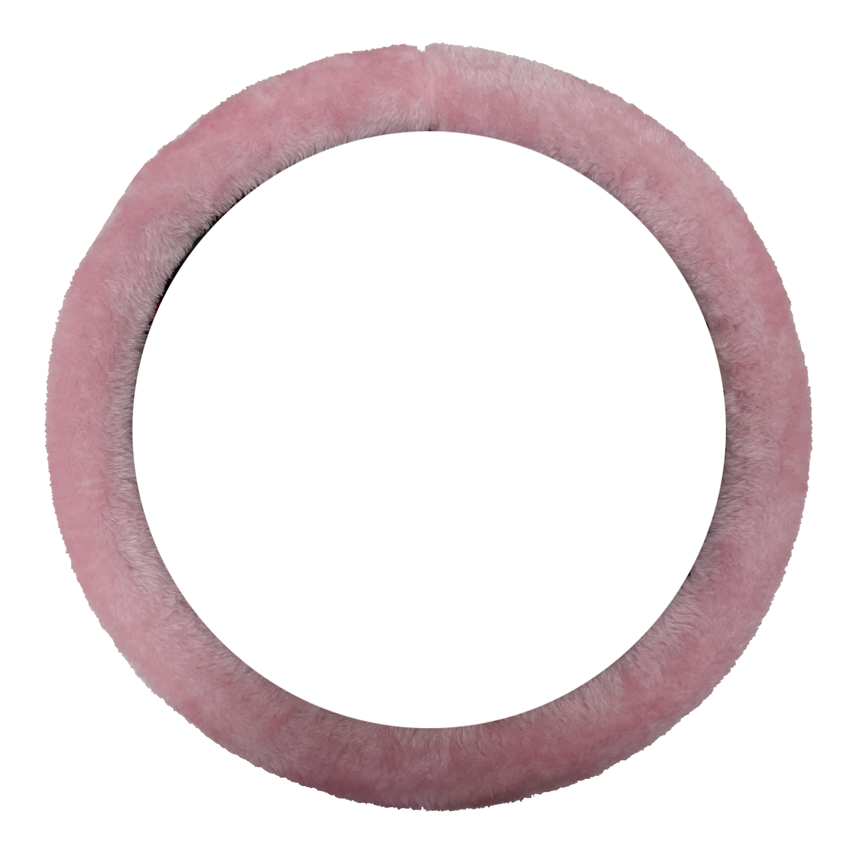 Cubre Volante Rosa 38 Cm Afelpado Iael
