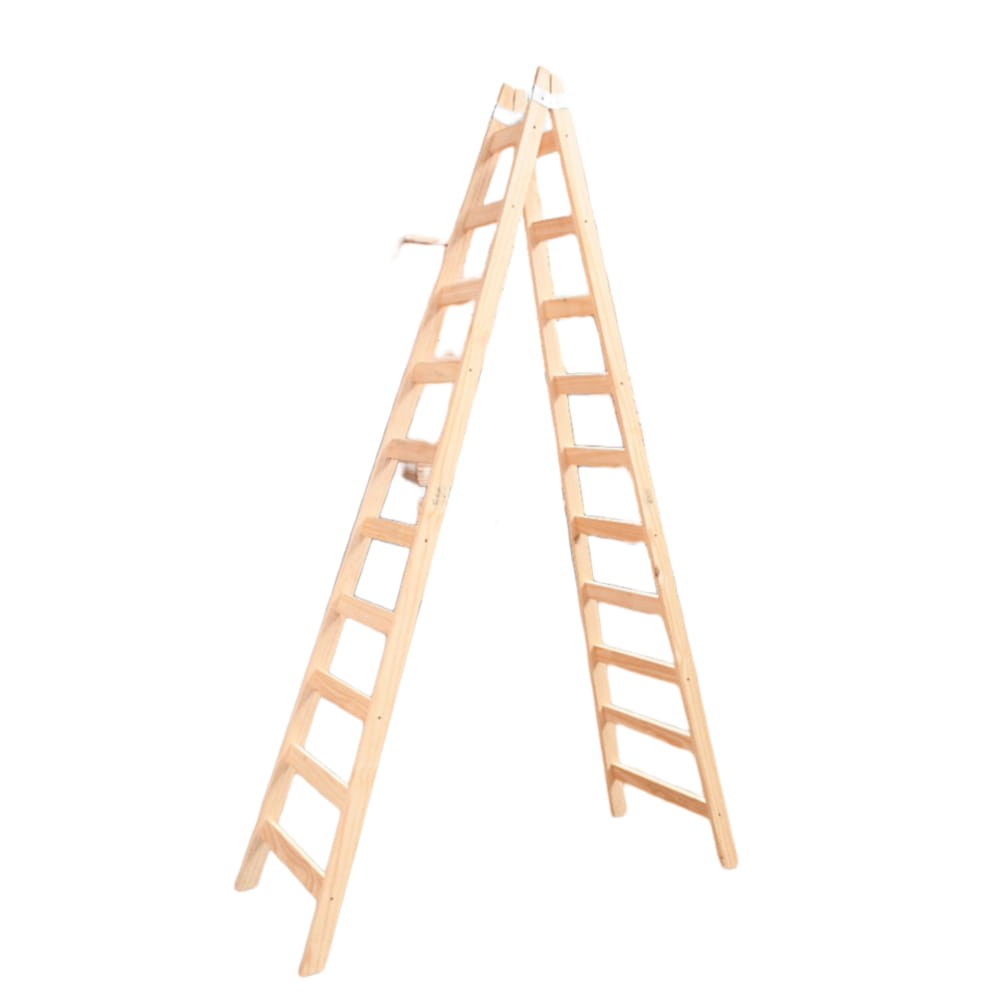 Escalera Pintor 10 Escalones Madera