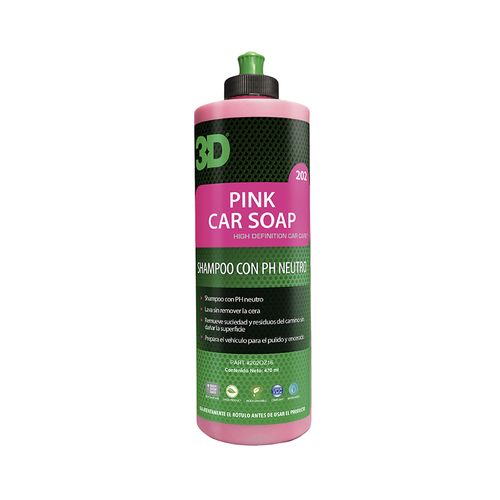Shampoo Rosa pH Neutro 470 Ml 3D