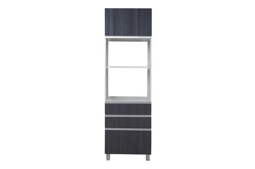 Organizador Multiuso Potenza 0.60 Mts Antacita Ricchezze