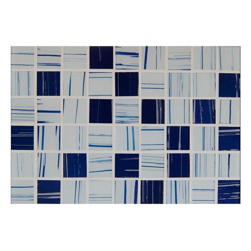 Malla I Colori Blanco y Azul 6.5X150 Cm San Giovanni