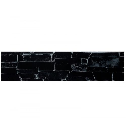 Guarda Piedra Negro 7.5X30 Cm San Giovanni