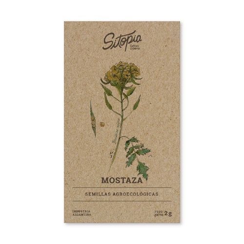 Semillas Mostaza 2 Grs CEC