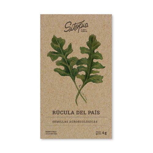 Semilla Rúcula Del País 6 Grs CEC