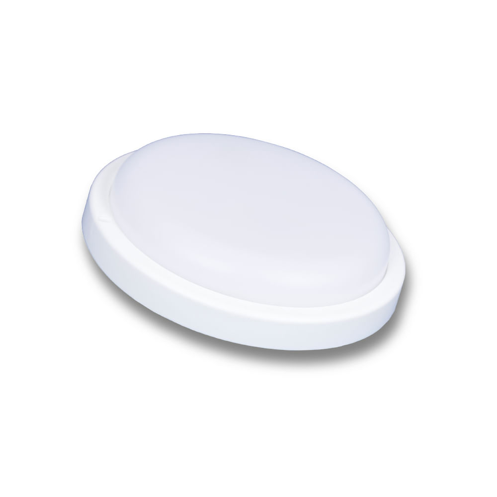 Plafón Led Redondo Luz Fría 18 W Blanco Candela