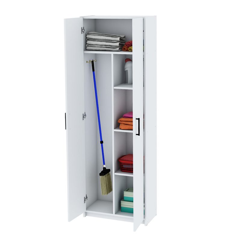 Escobero Mueble Organizador De Limpieza 1,80 Mts. 2 Puertas