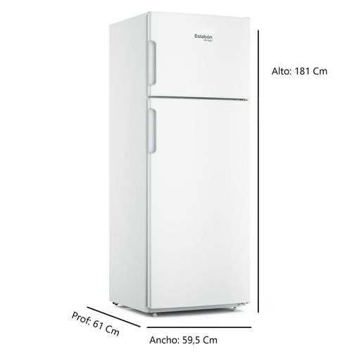Heladera Cíclica 326 Lts Blanca ERD34BB Eslabon de Lujo