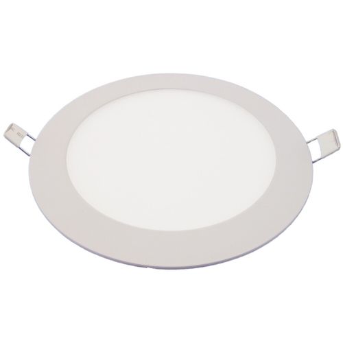 Led Plafón Redondo Embutible 12 W Luz Fría Sica