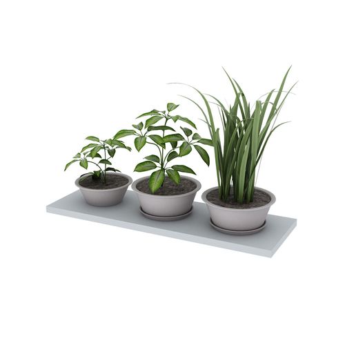 Estante Flotante 60x1,5x20 Cm Melamina Blanco Centro Estant