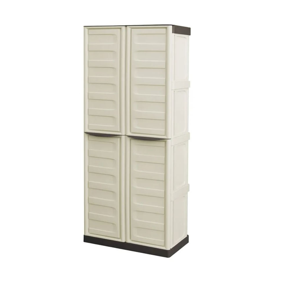 Gabinete Plástico 70x39x165 Cm Polipropileno Blanco Sc Metalúrgica