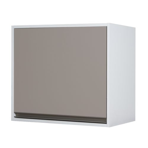 Alacena 51x60x32,3 Cm Melamina Lisa 1 Puerta Gris Arcilla Ricchezze