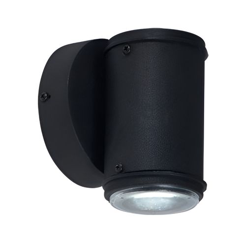 Difusor Unidireccional Redondo GU10 Negro Faroluz
