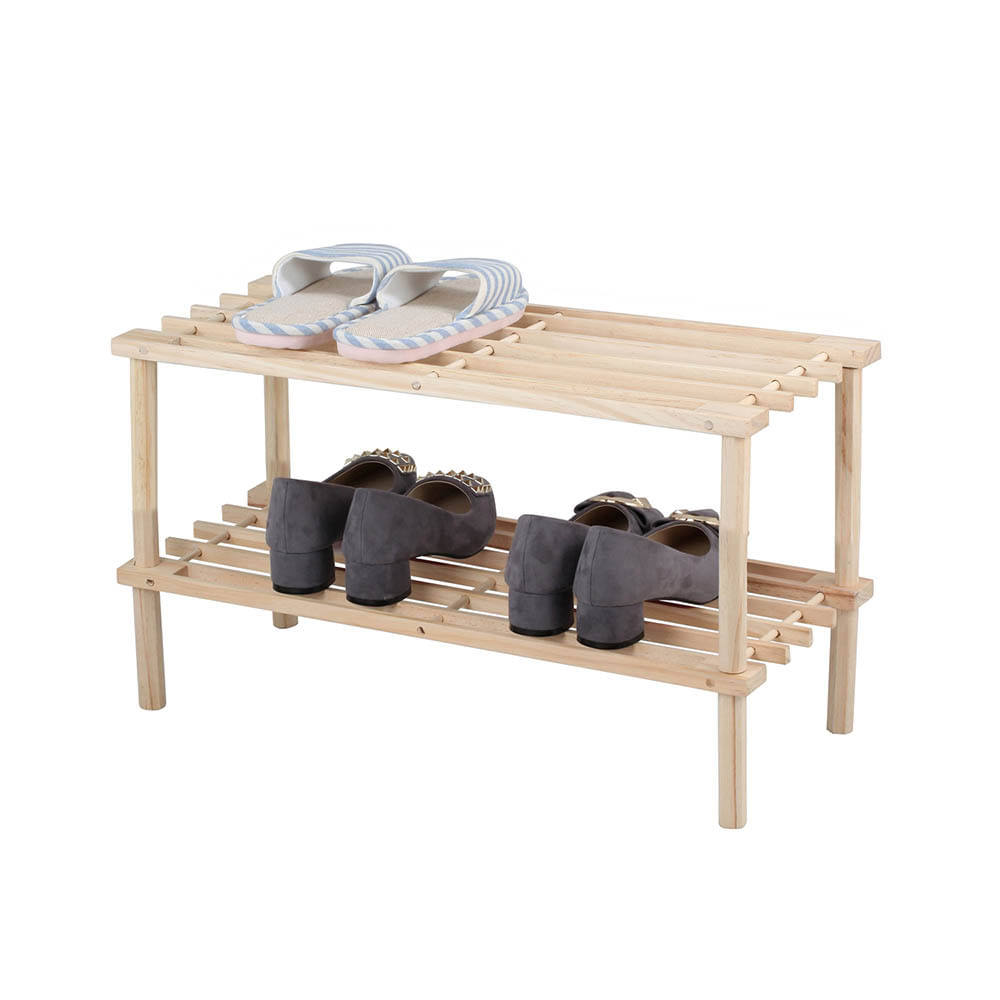 organizador zapatos 2 niveles cedro