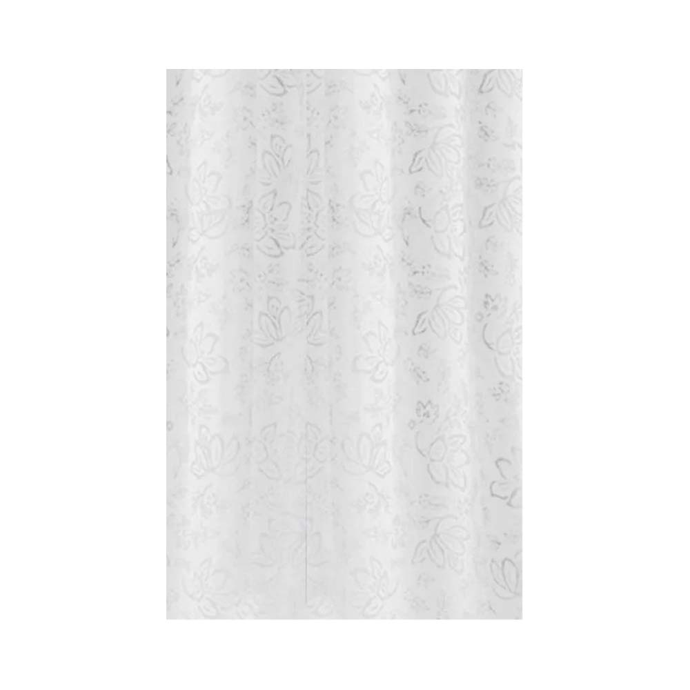 Cortina de Baño Poliéster Blanco 180x180 Cm Labrada Country