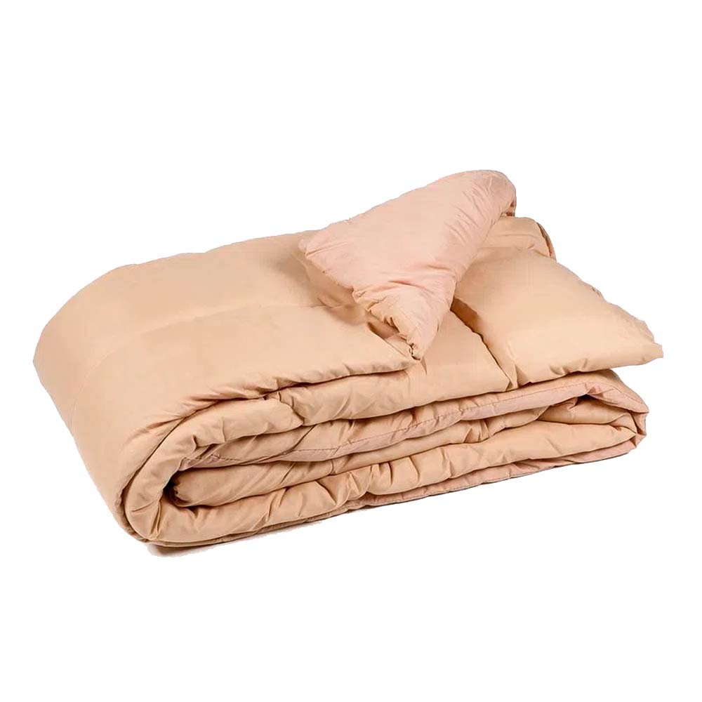 Acolchado Microfibra Beige 1.5 Plazas 180 Grs Lantermo