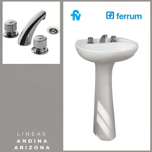 Vanitory Andina Ceramica Sanitaria Blanco Ferrum