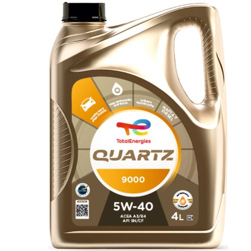 Lubricante Quartz 9000 5W40 4 Lts Total
