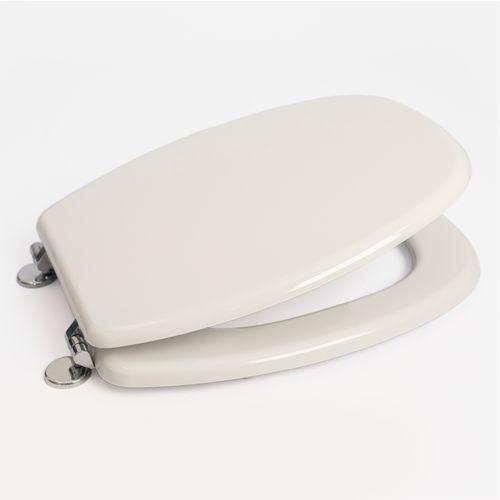 Asiento para Inodoro Universal HDF con Bisagra Metálica Blanco 209-M Ariel