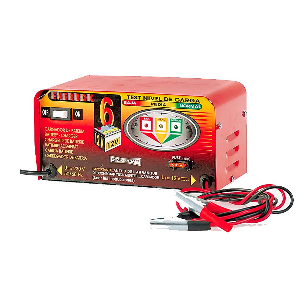 Cargador bateria Schumacher SPI6 6A/12V - Galaxy Kayaks