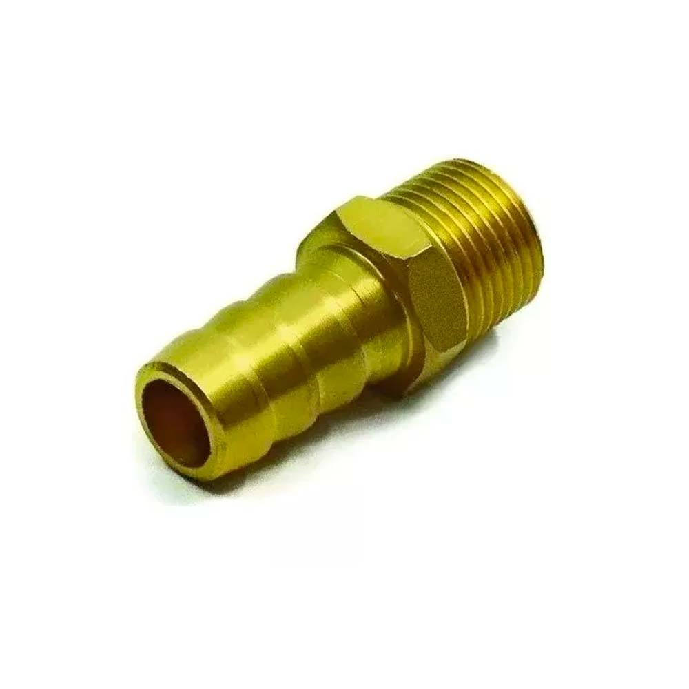 Rosca Macho 1/4" para Manguera 8 Mm Silver Shadow