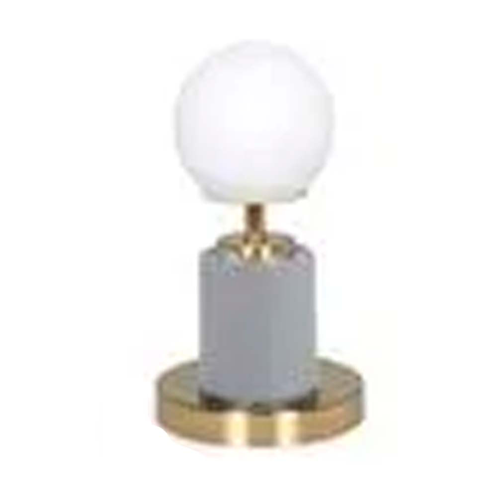 Velador Vintage Globo G9 Gris Bronce Don Bell