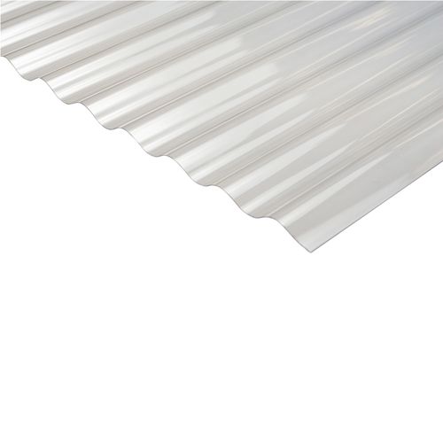 Placa Policarbonato Alveolar 0.70 Mm 1.10X3.00 Mts Blanco