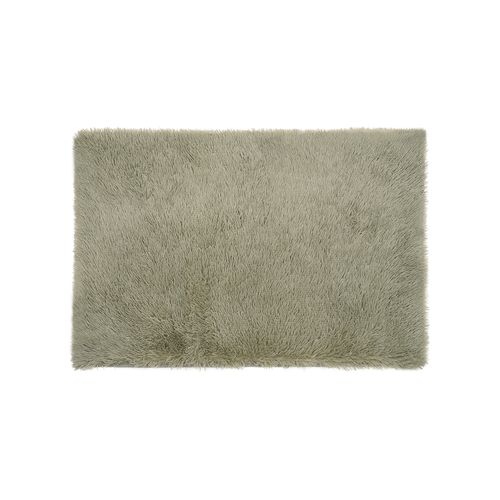 Alfombra Poliéster Verde 60X90 Cm Shaggy Cotidiana