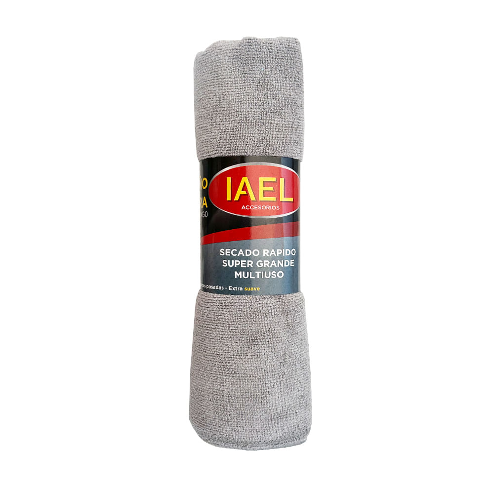 Paño de Microfibra Multiuso 90x60 Cm Gris Iael