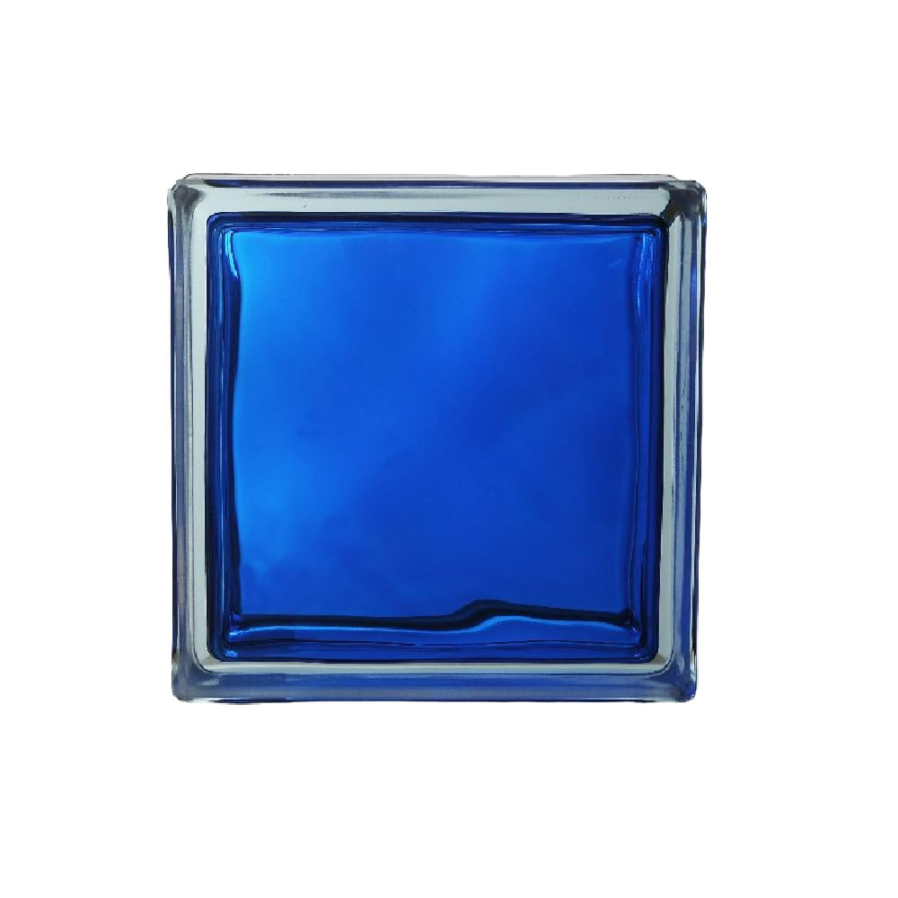 Ladrillo Vidrio Azul 19X19X8 Cm Baldara