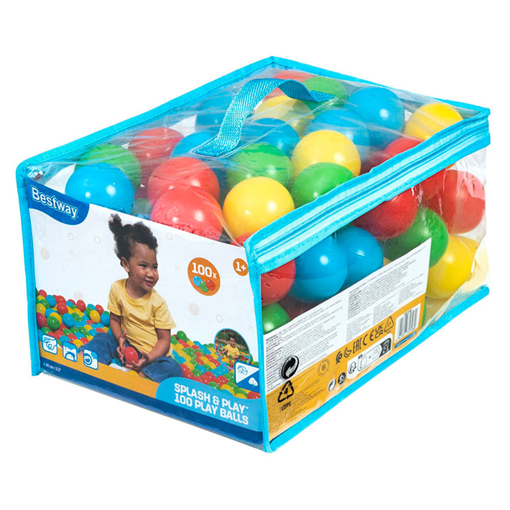 Wonder Space Pelotas Suaves De Plástico A Prueba De Aplastamiento Sin Productos Quimicos Sin Bpa Sin Olor Seguras Para Ninos Pequenos Piscina