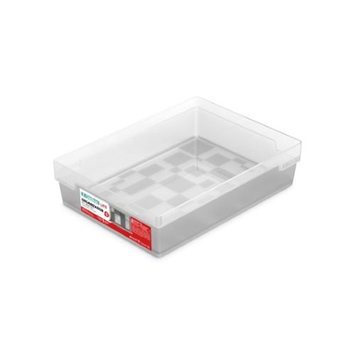 Organizador Cajón 23x17x5.5 Cm Plástico Blanco Ordene