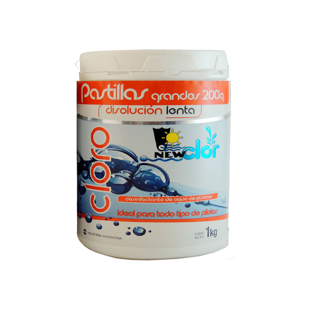 Cloro en Pastillas 1 Kg Newclor