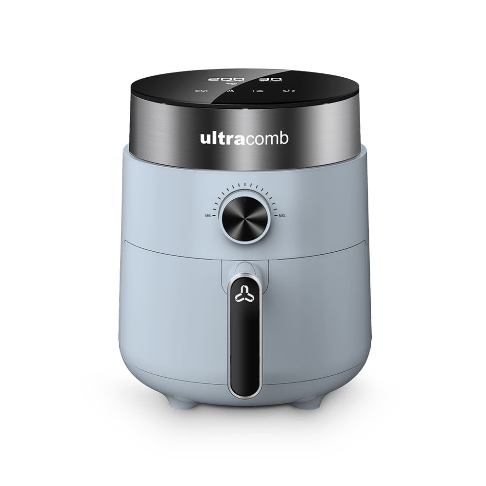 Freidora de Aire Digital 3 Lts 1200W Celeste FR-8612 Ultracomb