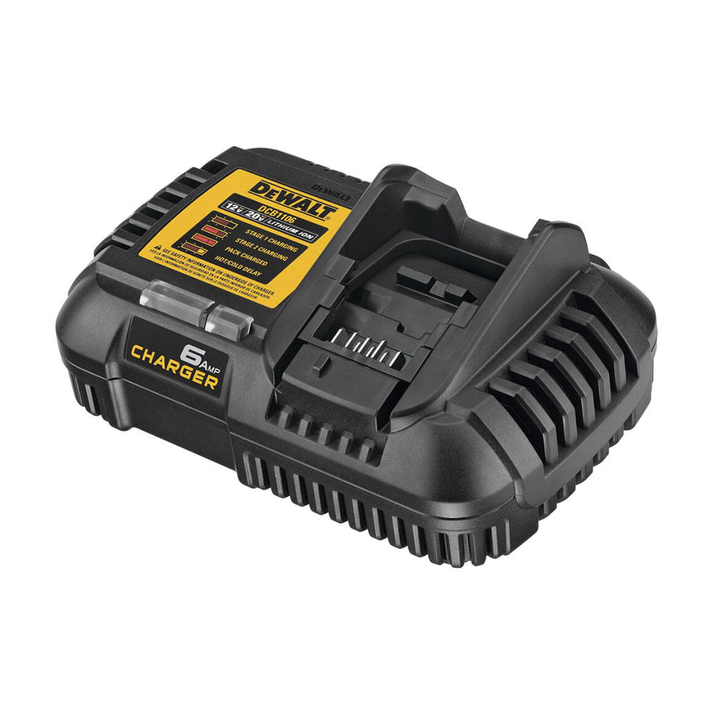 Cargador de Baterías Ion-Li 12V/20V 6A DCB1106-AR DeWalt