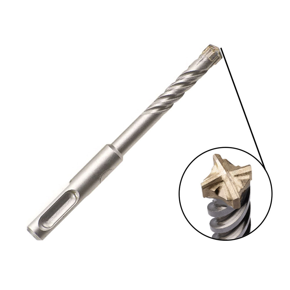 Mecha SDS Plus para Hormigón 4 Filos 8x160 Mm Kwb