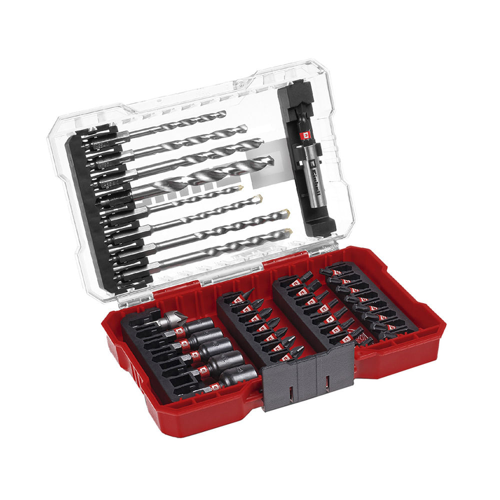 Set de Mechas y Puntas para Impacto 39 Piezas Einhell