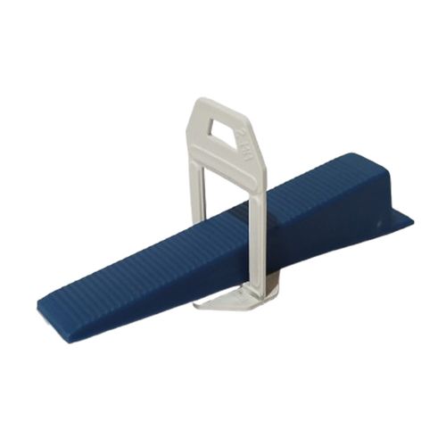 Clip Nivelador de Piso Azul 1 Mm Daccord