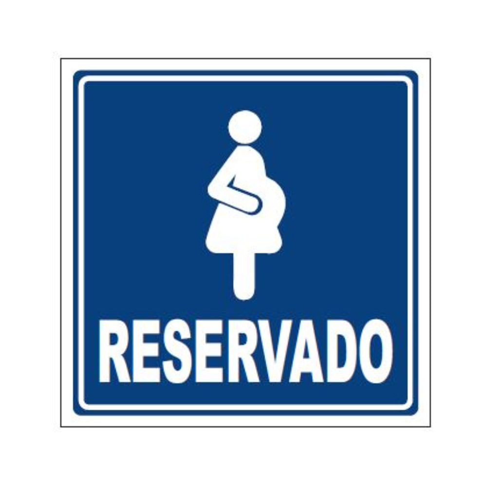 Cartel Señalización Poliestireno Alto Impacto 15x15 Cm Randon