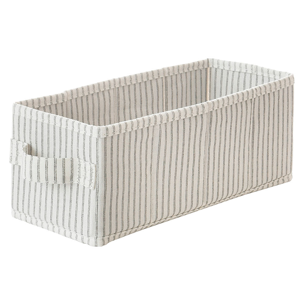 org closet tela lineas rigido 12x30x12cm