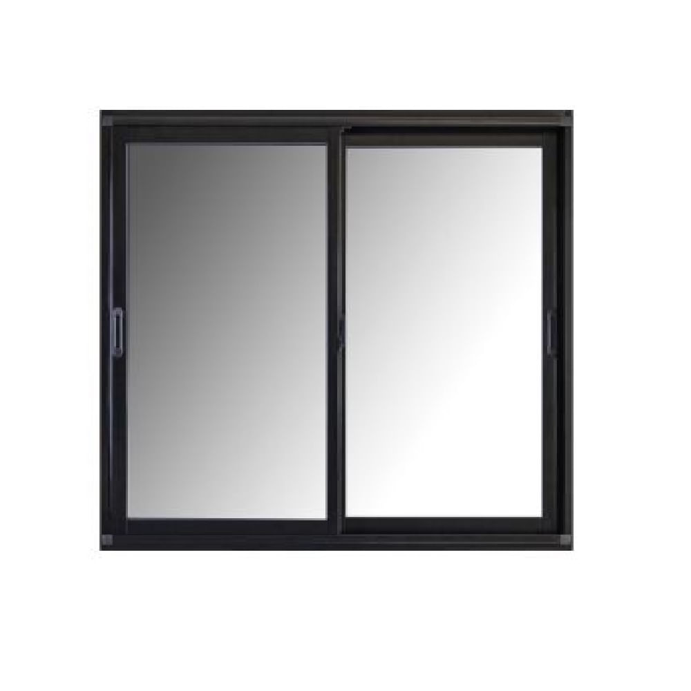 Ventana de Aluminio Corrediza 180x200 Cm Negro Dvh Al Ng Nexo