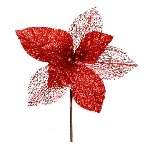ponsettia mixta 21cm roja nav20