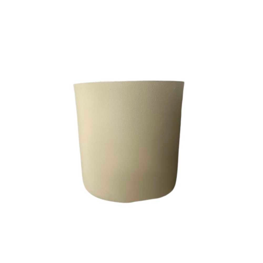 Maceta Plástico Rotomoldeado 40x40 Cm Arena Cilindro Macetas Moreno - Easy