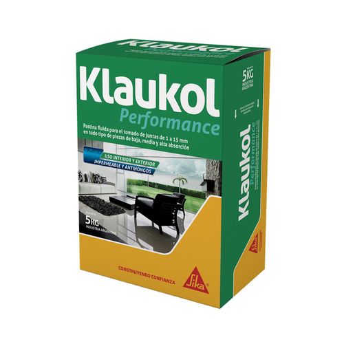 Pastina Performance Gris Oscuro 5 Kg Klaukol
