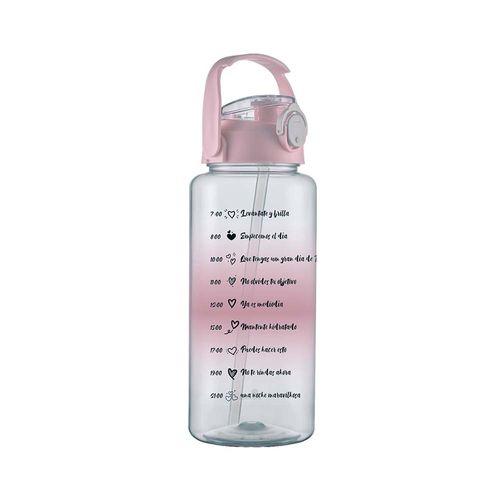 Botella Pet 2000 Ml Rosa Bandeirante
