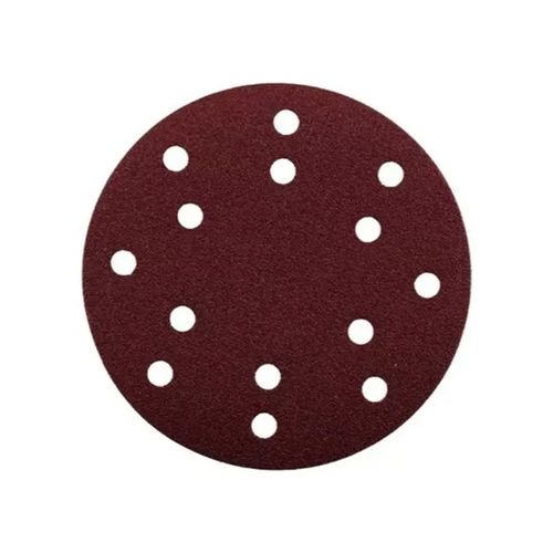 Discos Lija con Velcro 150 Mm Grano 80 5 Piezas Kwb