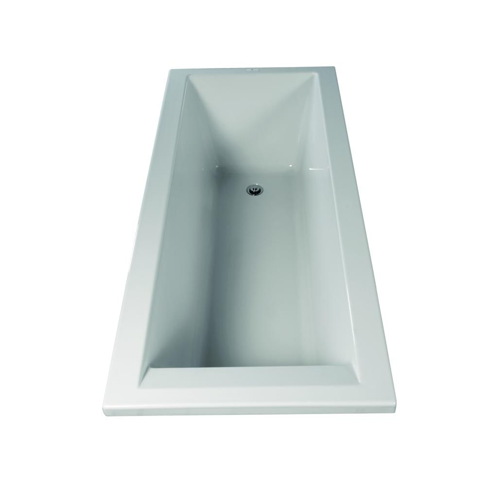 Receptáculo de Ducha Recto 170x80x41 Cm Acrílico Blanco Bagnara