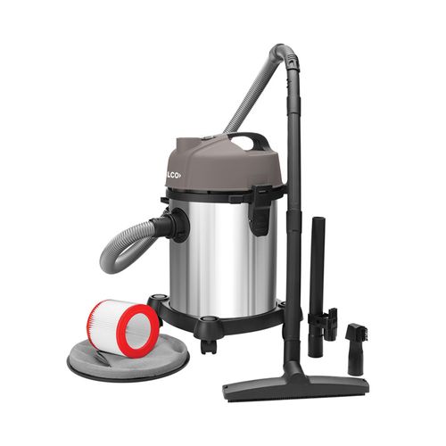 Aspiradora de Tacho 1200 W 18 Lts Gris/Plateado 91PHAST1833PI Philco