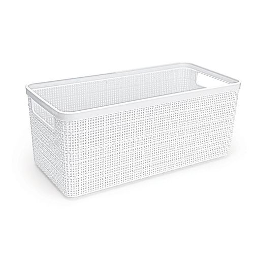 Organizador Plástico 27.5X13.2X11.6 Cm Blanco Nitron