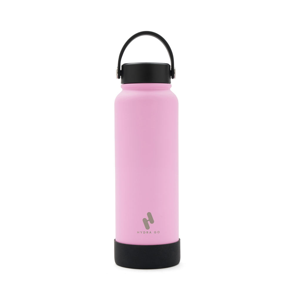 Botella Acero Inoxidable 1000 Ml Rosa Hydra Go
